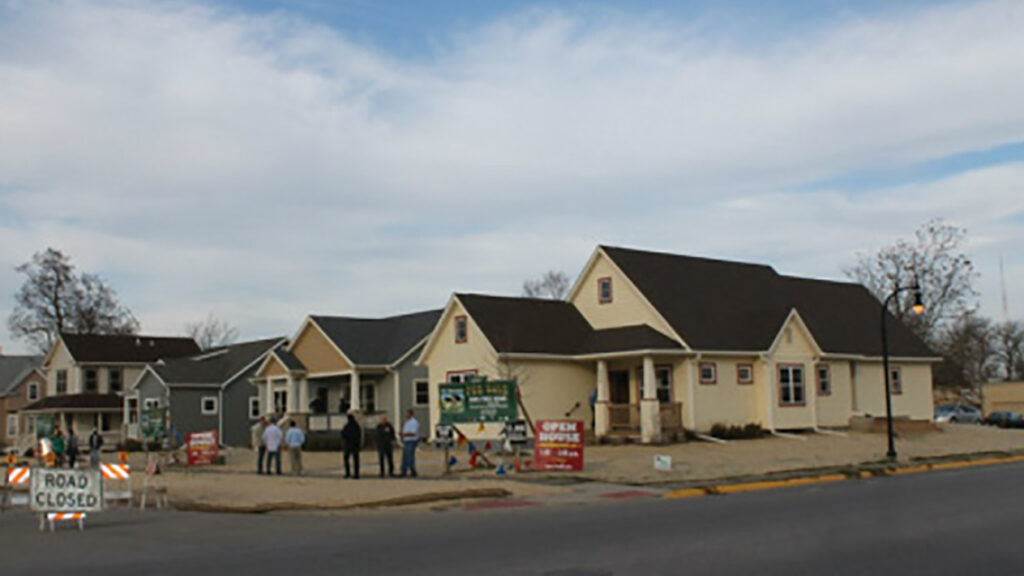 The New Old Chicago Housing Redevelopment in Rock Island is an example of a redevelopment project that an Illinois Quad Cities Land Bank can help accomplish for the cities of Moline, Rock Island and East Moline.