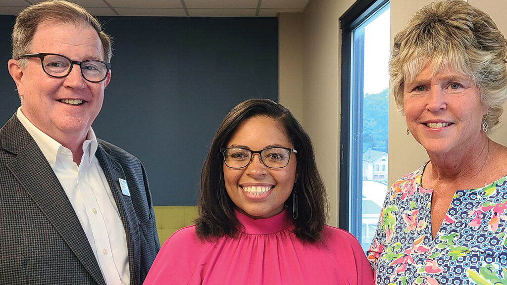 Safer Foundation Quad Cities’ leadership team, from left, is Assistant Director Brian Monroe, Director Erica Lee and I-MATTER Program Manager Sue Davison. CREDIT SAFER QUAD CITIES