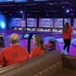 Bowlers take part in the 40th annual Junior Achievement Bowl-A-Thon.