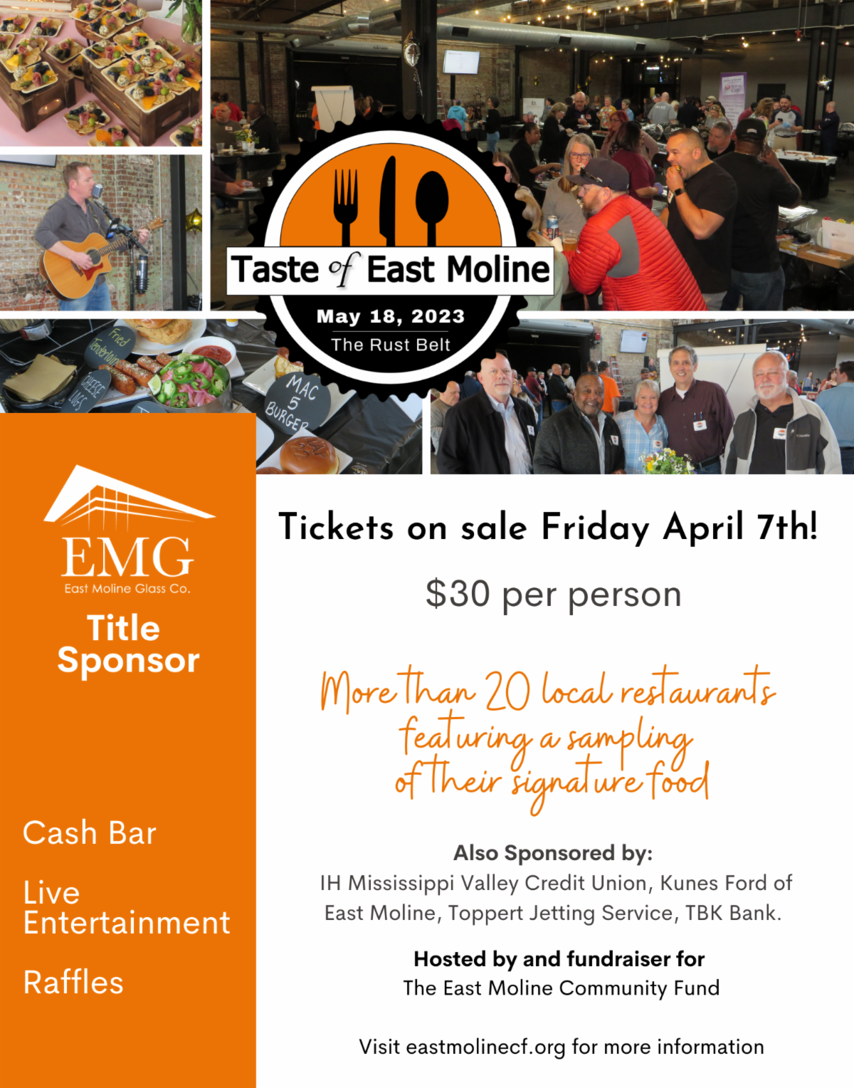 ‘Taste of East Moline’ set for May 18