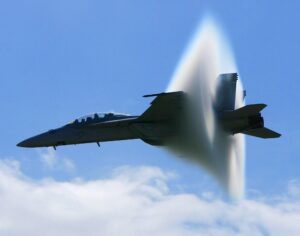 Quad City Air Show performer, F-18