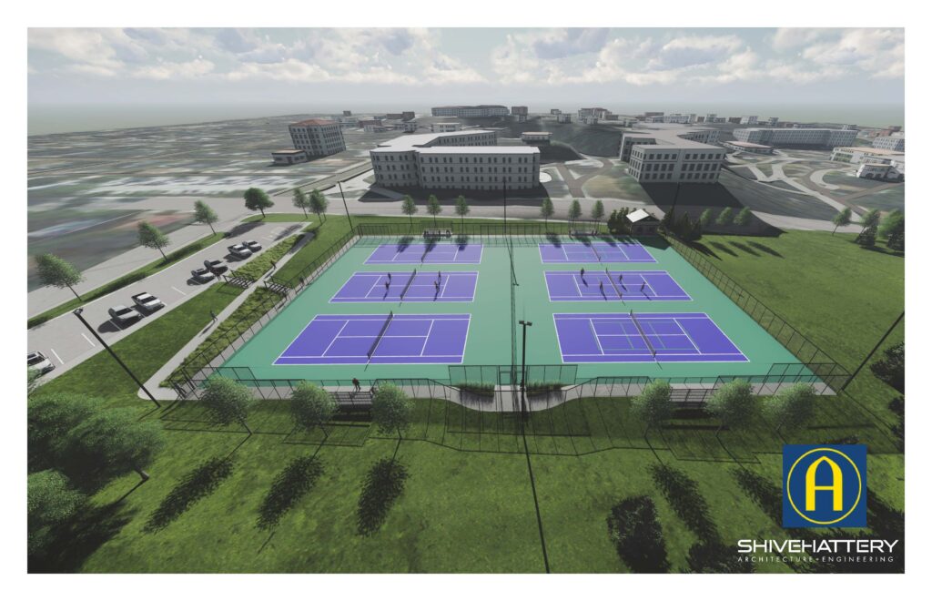 Augustana College Tennis Courts