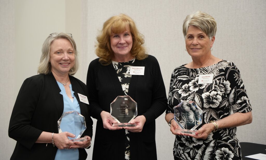Eastern Iowa Community Colleges emeritus award recipients
