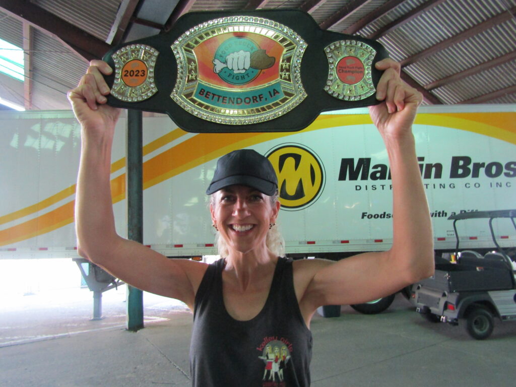 Food Truck Fight champion Val Kelley