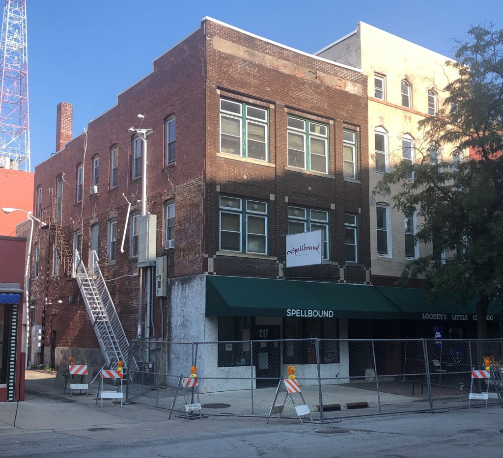 Rock Island building housing Spellbound and some apartments was evacuated