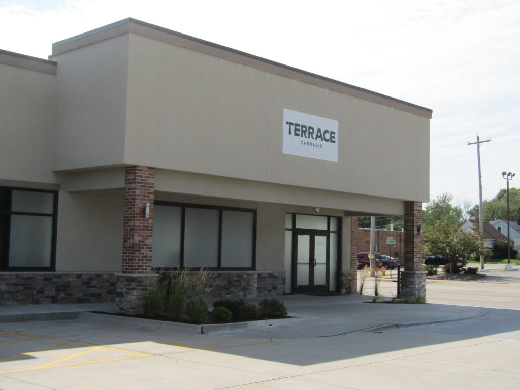 Terrace Dispensary grand opening cannabis Moline