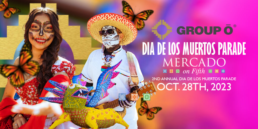 Mercado on Fifth Día De Los Muertos Parade