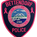 pink patch breast cancer police