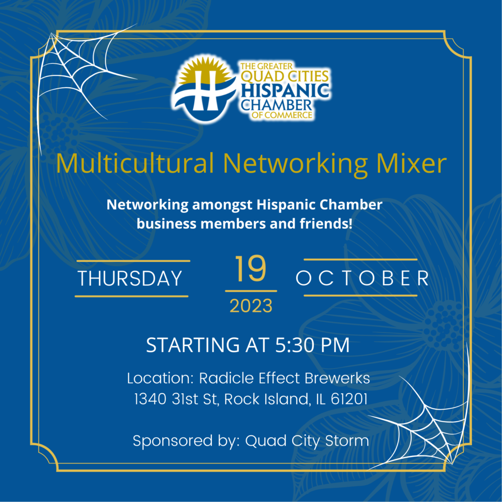 greater quad cities Hispanic chamber multicultural networking mixer