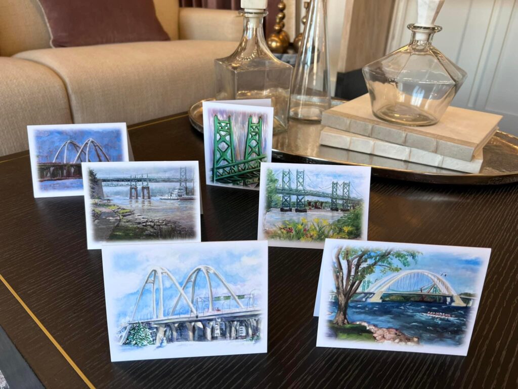 downtown bettendorf business women notecards
