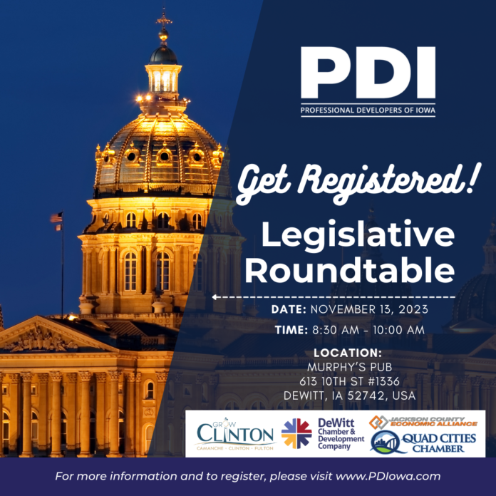 Eastern Iowa Legislative flyer