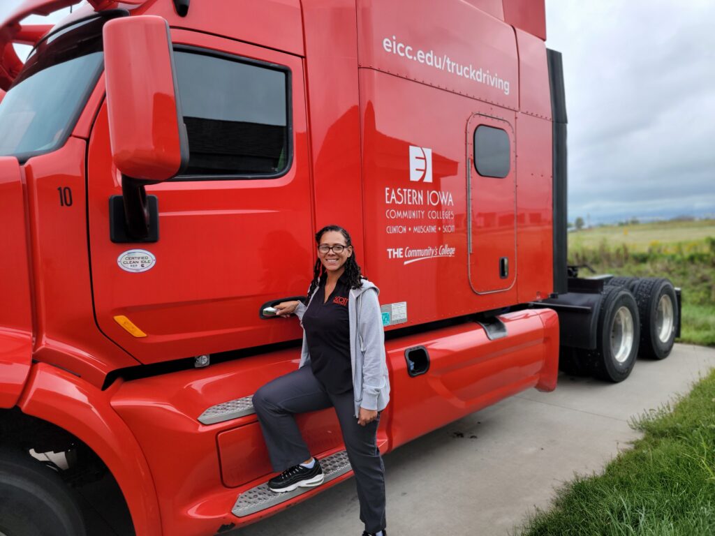 truck driving