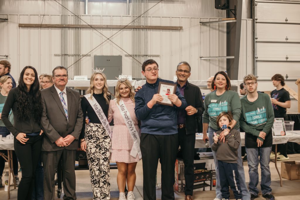 Rhythm City Casino Happy Joe Whitty Award