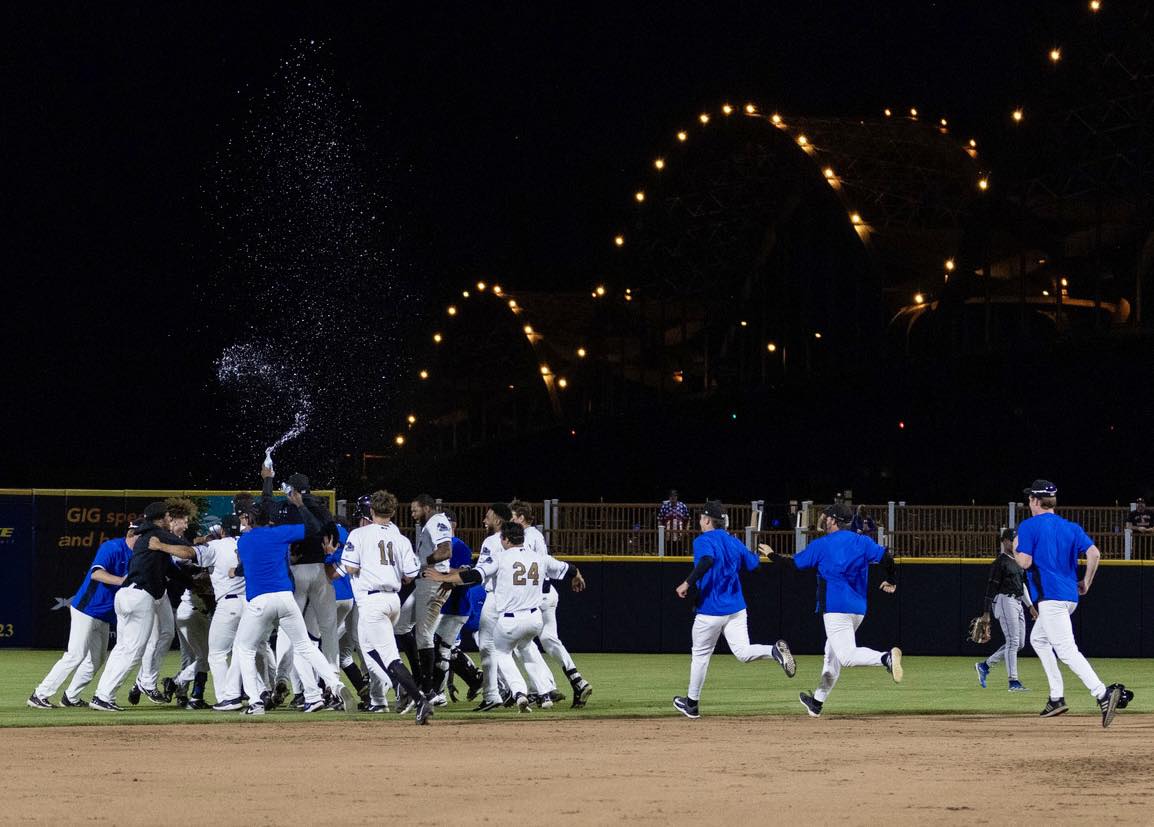 Modern Woodmen Park has upgraded lighting system