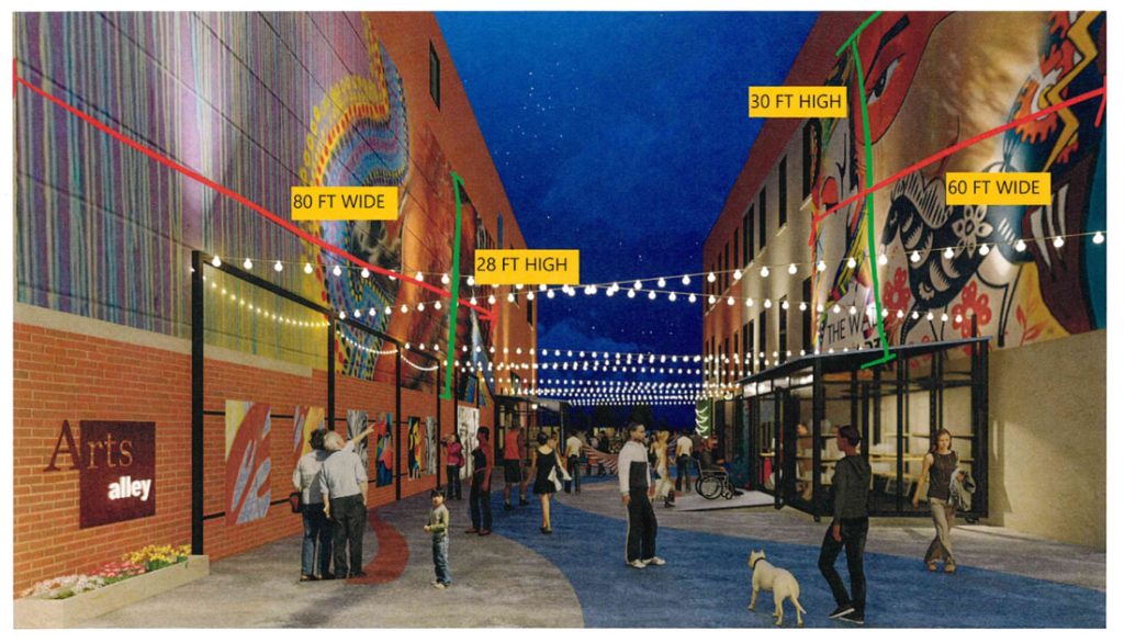 Rock Island Arts Alley murals