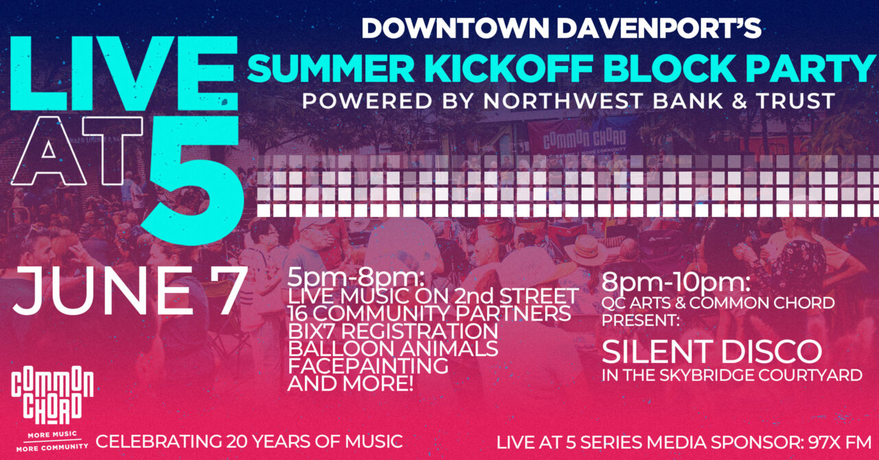 Downtown Davenport kicks off summer with party June 7