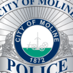 Moline Police Department accreditation MPD badge