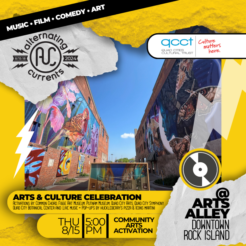 Alternating Currents Arts Alley SChweibert Riverfront Park