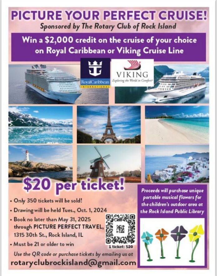 Rock Island Rotary Rock Island Public Library cruise Picture Perfect Travel