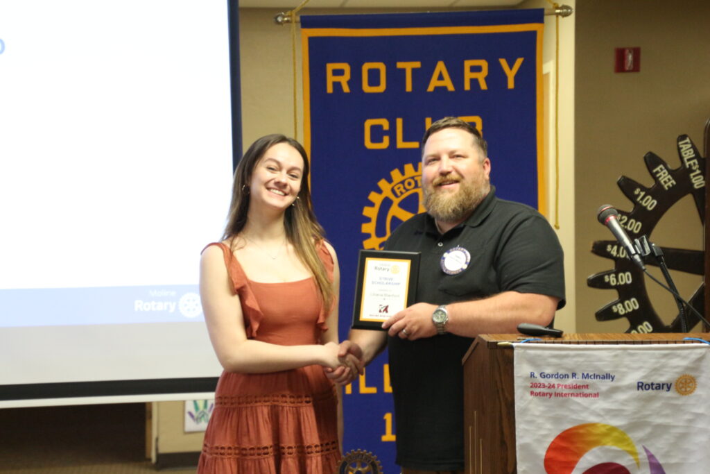 Moline Rotary scholarships Moline High School