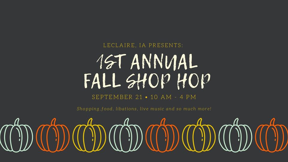 LeClaire Fall Shop Hop