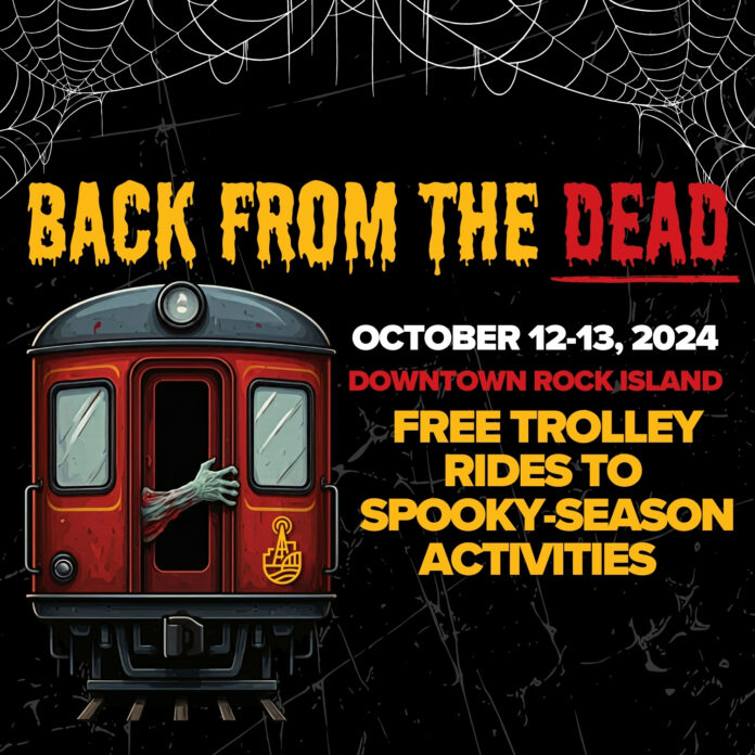 BACK FROM THE DEAD SOCIAL 1 Back from the Dead Rock Island ghoulish Rock Island Downtown Alliance