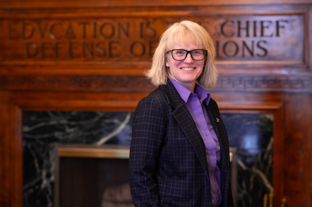 history 13th president woman WIU