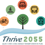 Bi-State Regional Commission Thrive 2055 Long-range transportation plan Quad Cities