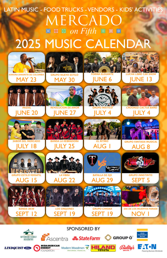 Mercado on Fifth Season Nine calendar opening day