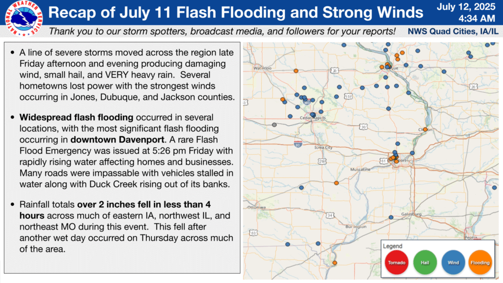 rare flash flooding NWS