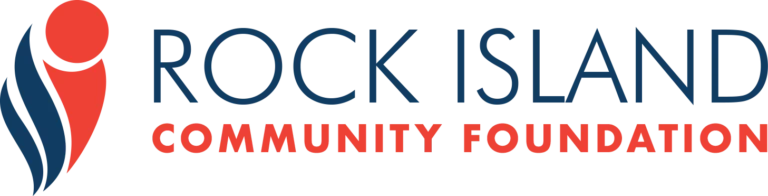 Rock Island Community Foundation logo Woodward charitable trust