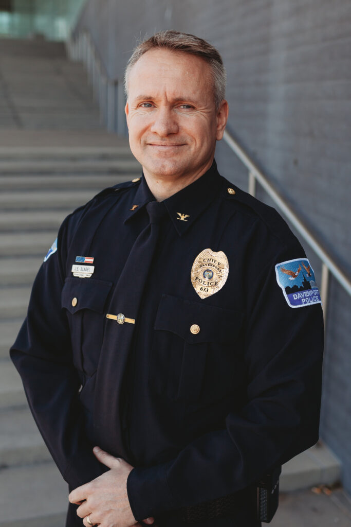 Jeff Bladel Davenport Police Chief retires
