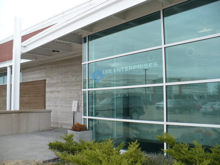 Lee Enterprises headquarters at 4600 E. 53rd St., Davenport. CREDIT DAVE THOMPSON